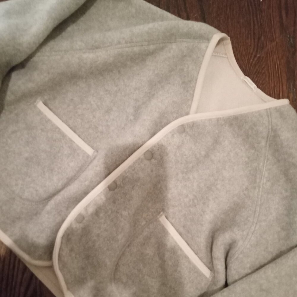 Bien Bien grey fleece jacket